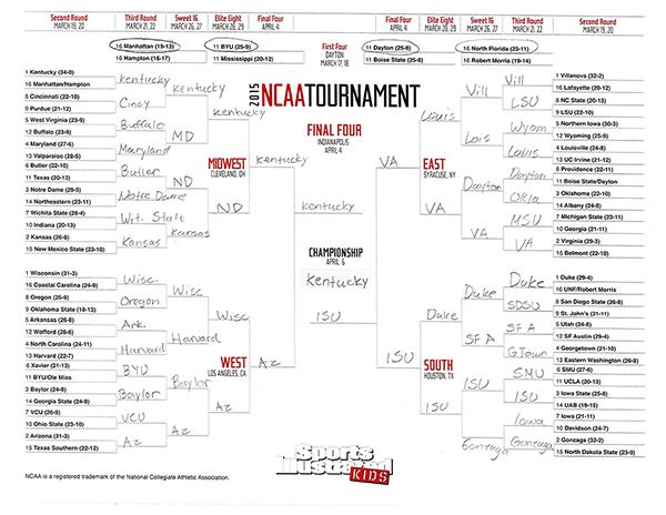 march madness bracket maxwell surprenant